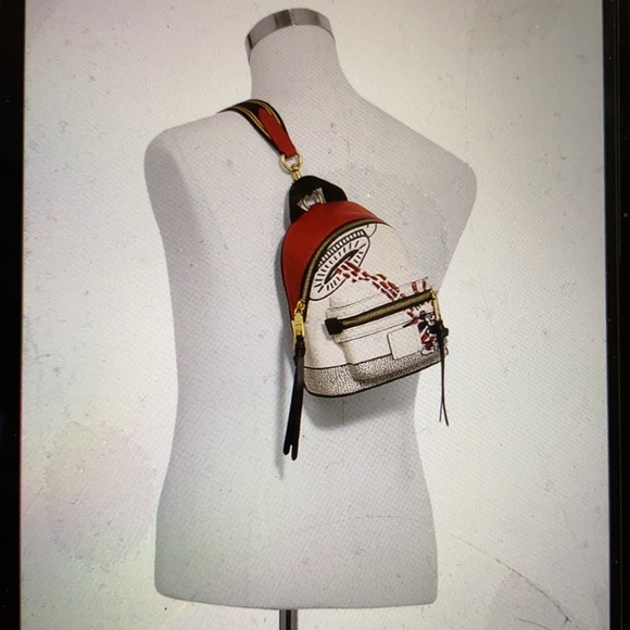 Coach Disney Mickey Mouse Keith Haring Backpack Authentic - Picture 2 of 13